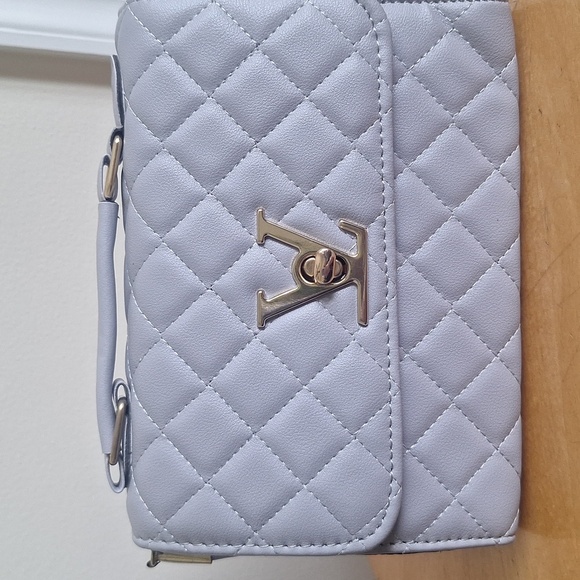 Purplish Gray Quilted Bag - Picture 2 of 6
